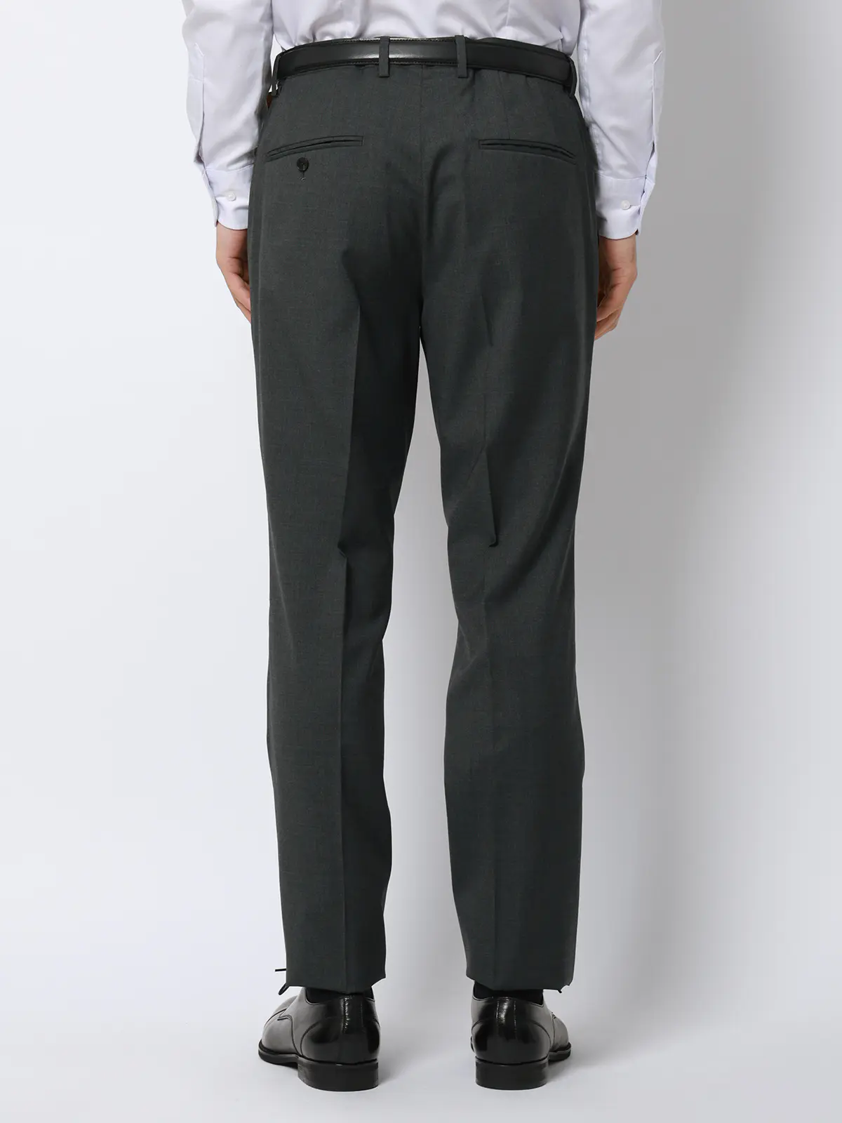 スーツ／3つボタン／REDA／ICE SENSE／無地／TR27 グリーン 体型（DROP):スリム　8DROP(YA体),身長:165cm