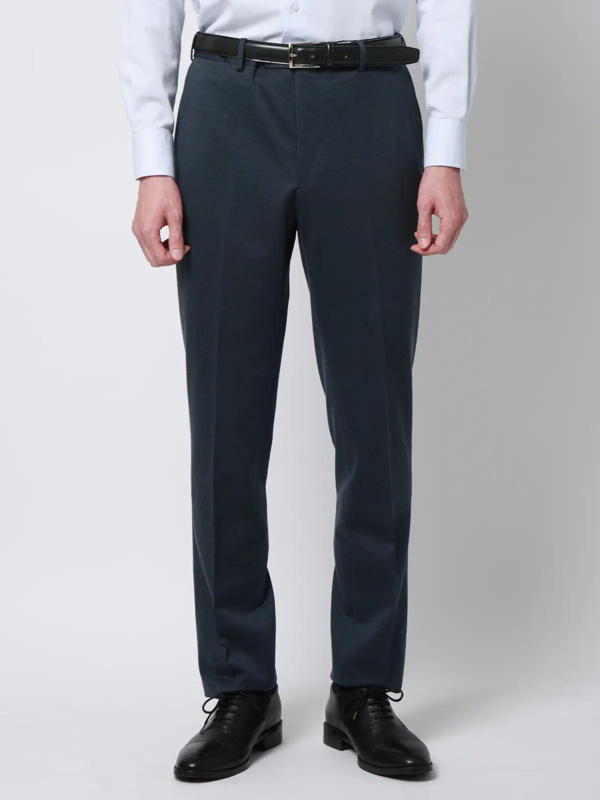 スーツ／ストレッチ／接触冷感／3つボタン／無地／TR27 ブルー 体型（DROP):普通　6DROP(A体),身長:165cm