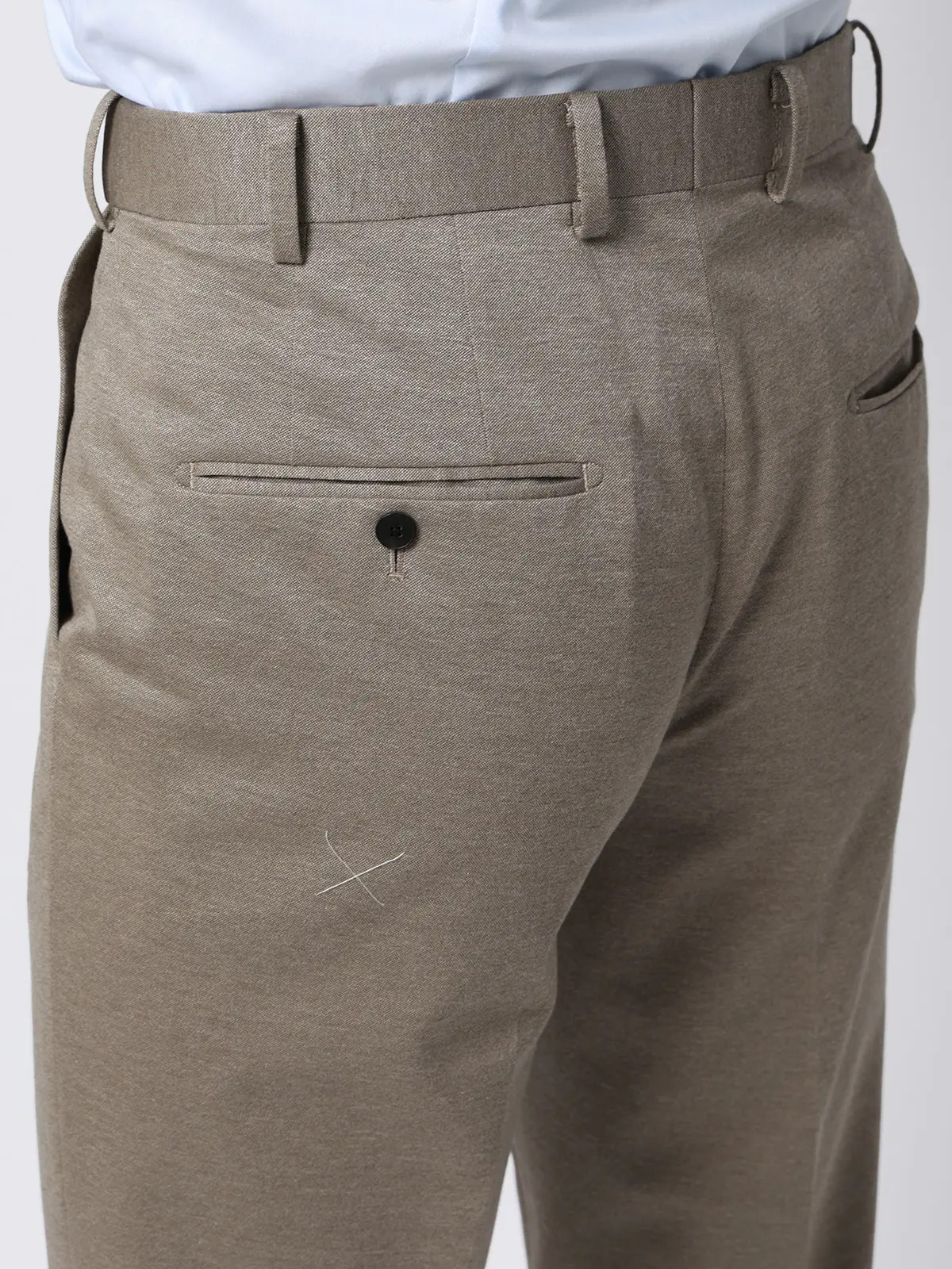 スーツ／ストレッチ／接触冷感／3つボタン／無地／TR27 ベージュ 体型（DROP):普通　6DROP(A体),身長:170cm