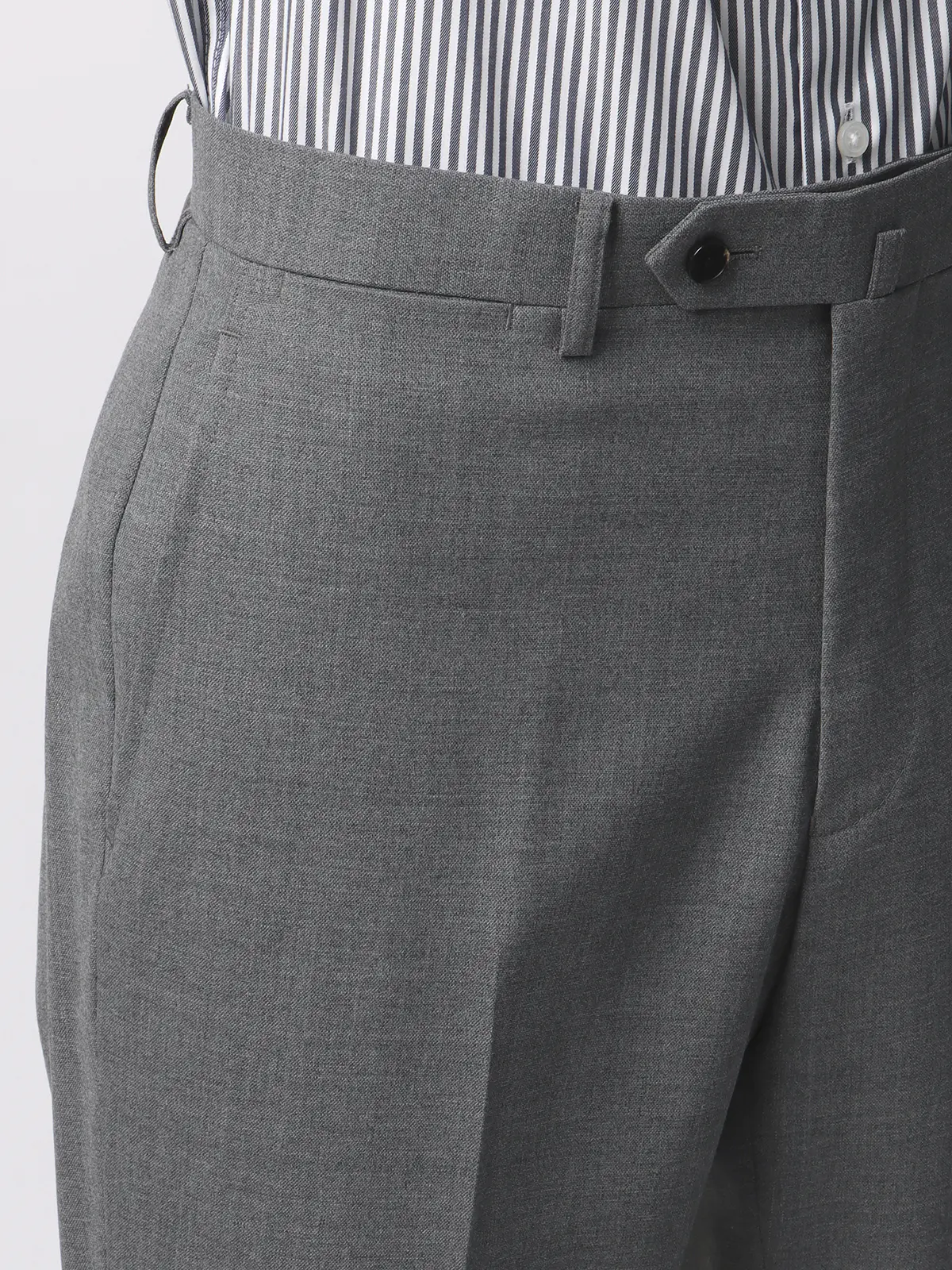 スーツ／3つボタン／FRESCO／HAND MADE／無地／TR27 ライトグレー 体型（DROP):スリム　8DROP(YA体),身長:160cm