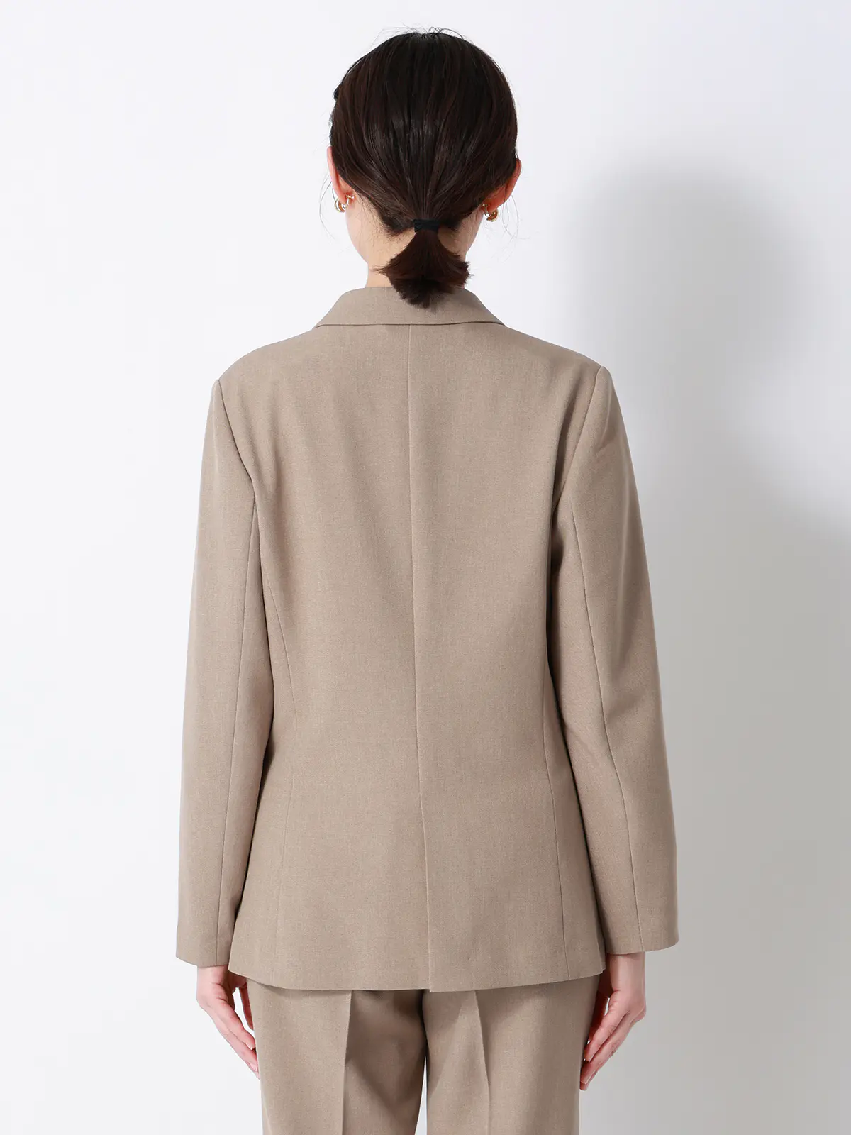 みんなのスーツ／ジャケット／ウォッシャブル／PRESTIGE TECHNOLOGY ベージュ S
