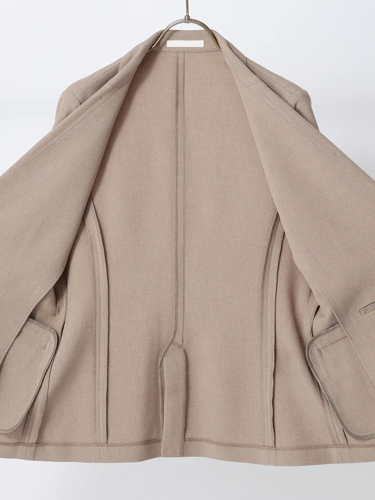 みんなのスーツ／ジャケット／ウォッシャブル／PRESTIGE TECHNOLOGY ベージュ S