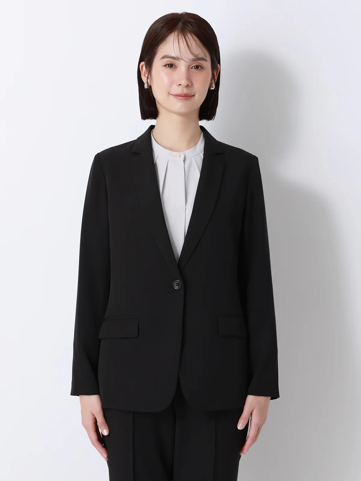 みんなのスーツ／ジャケット／ウォッシャブル／PRESTIGE TECHNOLOGY ブラック S