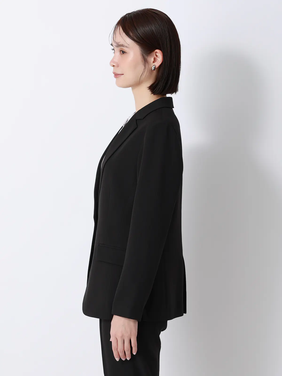 みんなのスーツ／ジャケット／ウォッシャブル／PRESTIGE TECHNOLOGY ブラック S