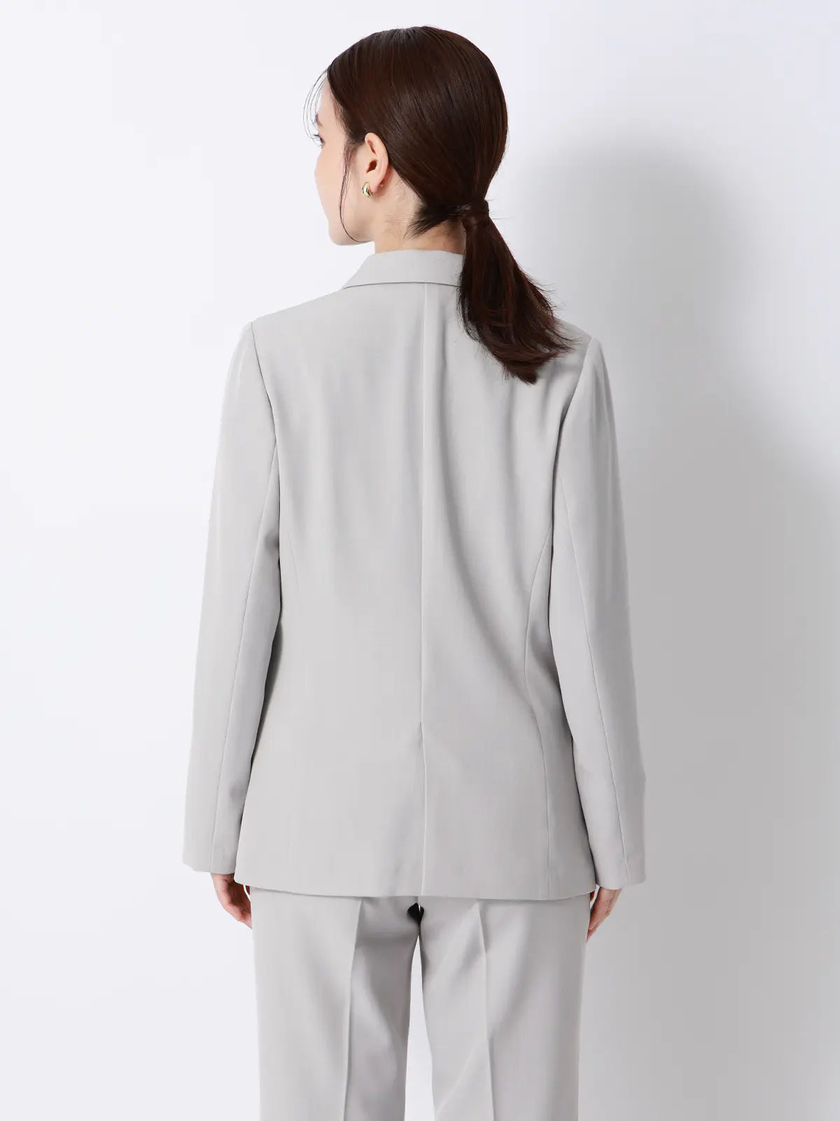 みんなのスーツ／ジャケット／ウォッシャブル／PRESTIGE TECHNOLOGY ライトグレー L