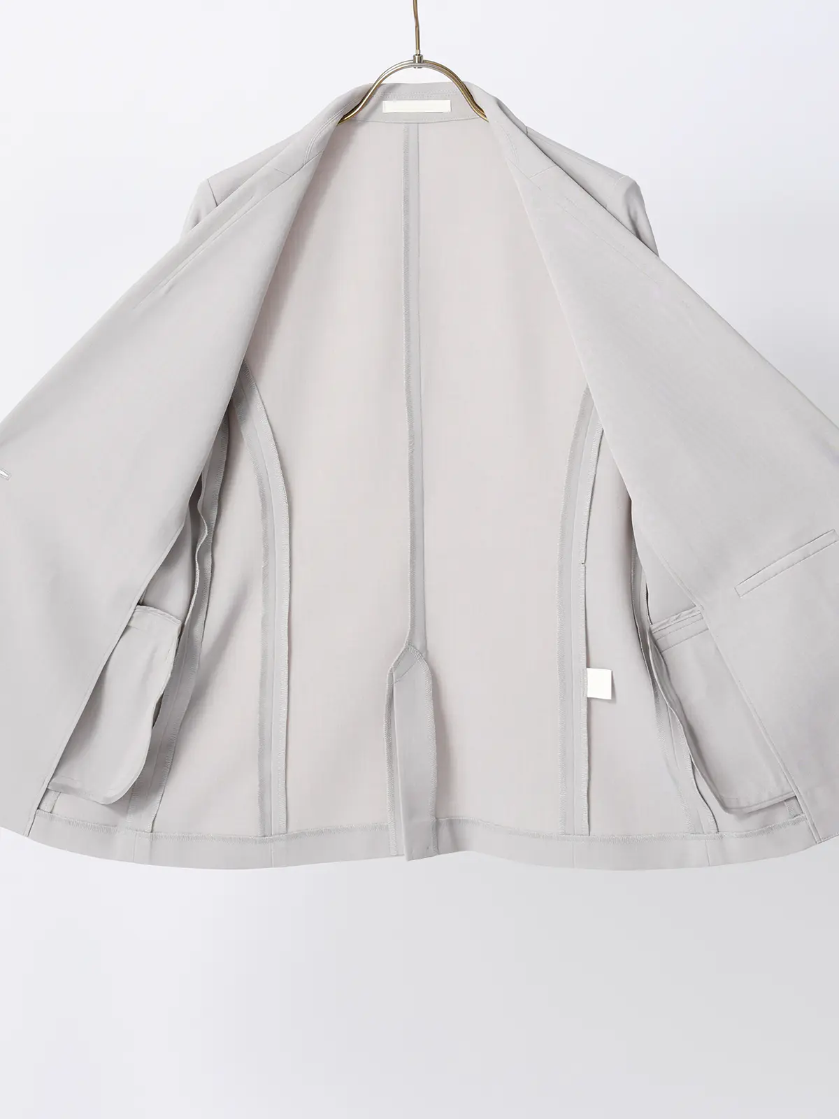 みんなのスーツ／ジャケット／ウォッシャブル／PRESTIGE TECHNOLOGY ライトグレー L