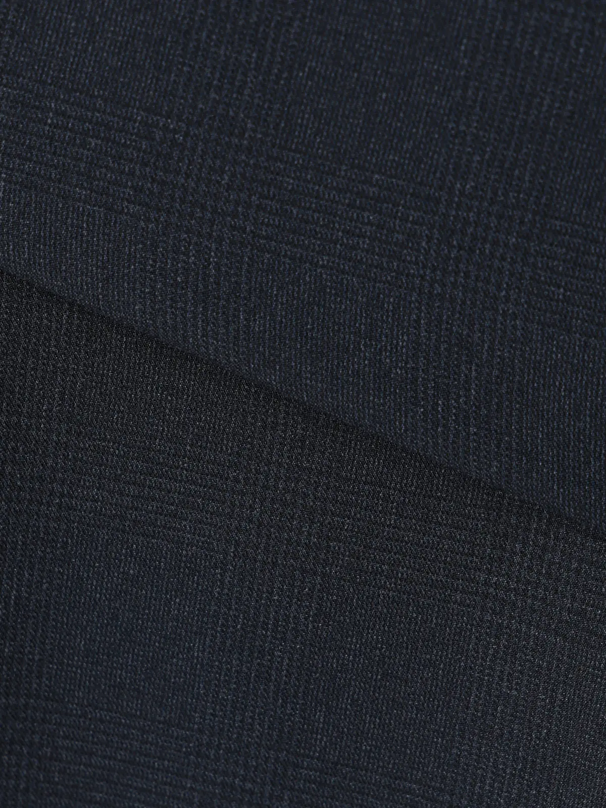 ジャケット/ノーカラー/ウォッシャブル/ストレッチ/グレンチェック/Suit Buffet ネイビー 36(7号)