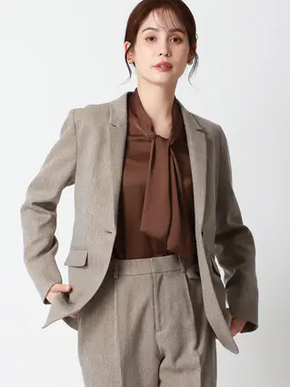 秋冬／ツイードライクジャケット