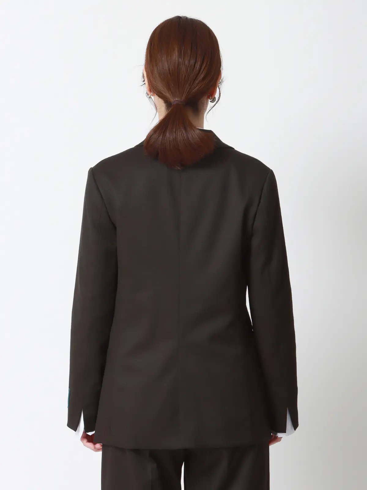 WEAR SHiFT／ジャケット／尾州／リサイクルウールブレンド／無地 ブラウン 38(9号）