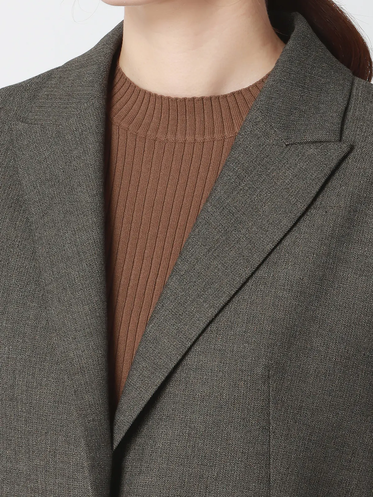 WEAR SHiFT/ジャケット/尾州/リサイクルウールブレンド/ヘリンボーン ベージュ 38(9号)