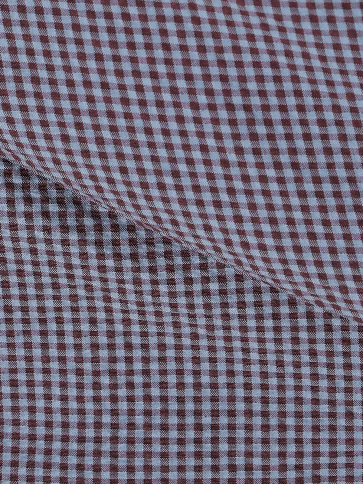 【2／23　23:59までWEB先行販売中】CIS.／ダブルブレストジャケット／ギンガムチェック ブルー 36(7号）