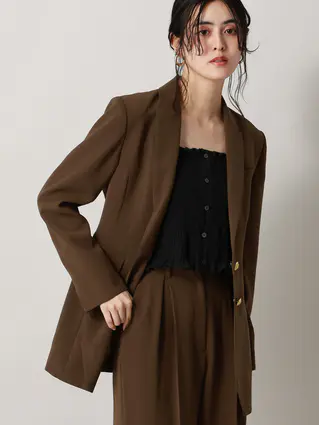 CIS.／ベルテッドテーラードジャケット