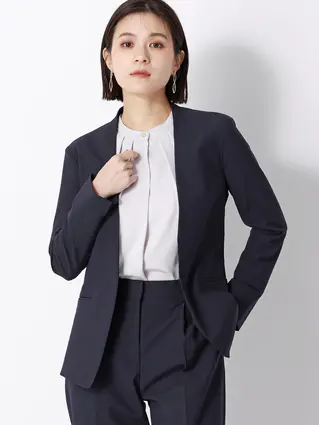 春夏／Vカラージャケット