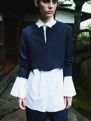 CIS．／ノーカラーブルゾン