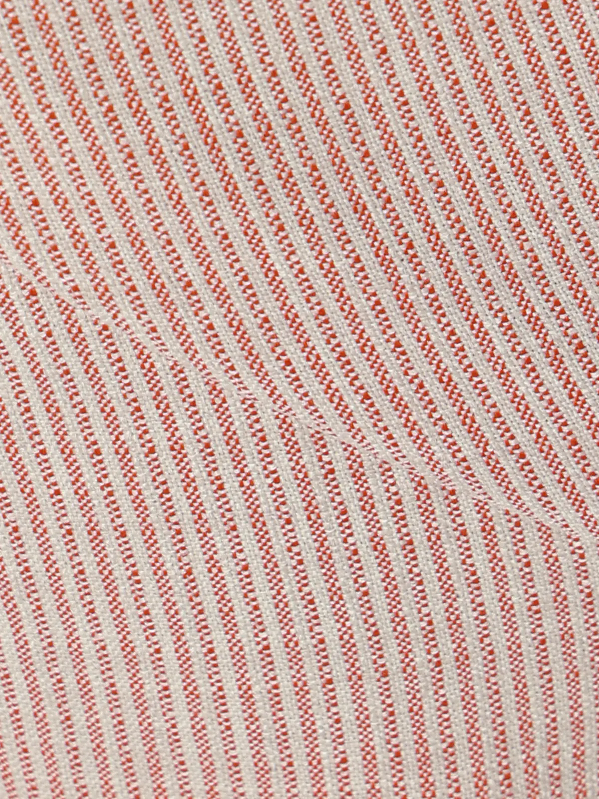 【2／23　23:59までWEB先行販売中】CIS.／ノーカラージャケット&スカーフ／ストライプ オレンジ 36(7号）