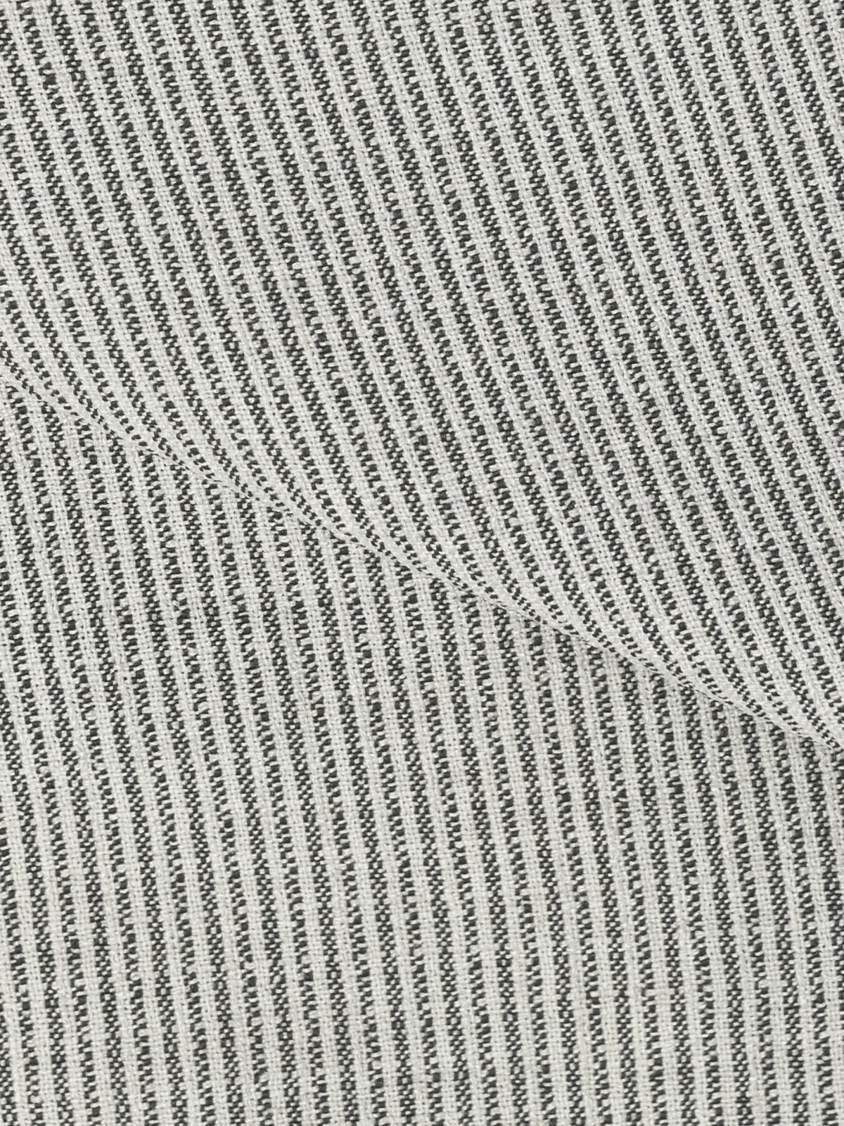 【2／23　23:59までWEB先行販売中】CIS.／ノーカラージャケット&スカーフ／ストライプ ブラック 36(7号）