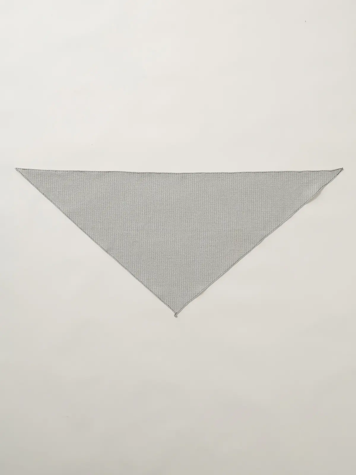 【2／23　23:59までWEB先行販売中】CIS.／ノーカラージャケット&スカーフ／ストライプ ブラック 36(7号）