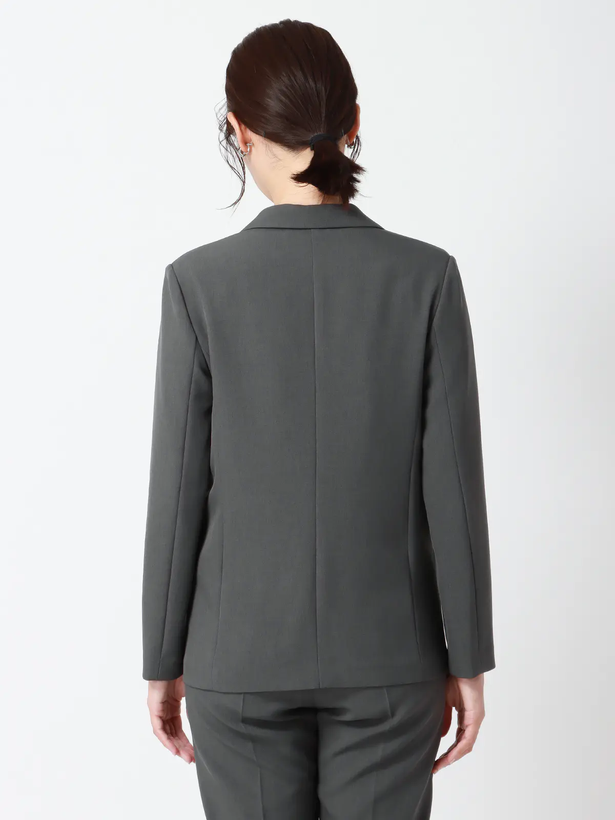 WEB限定／PERFORMANCE SUIT／ジャケット＆パンツ＆トップスセットアップ グレー 36(7号）