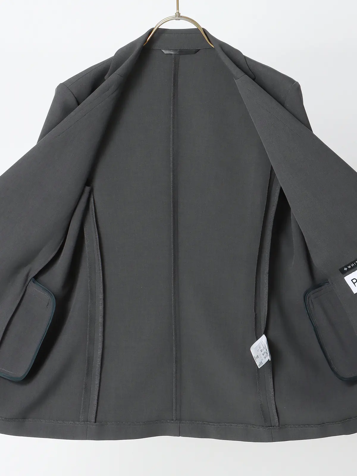WEB限定／PERFORMANCE SUIT／ジャケット＆パンツ＆トップスセットアップ グレー 36(7号）