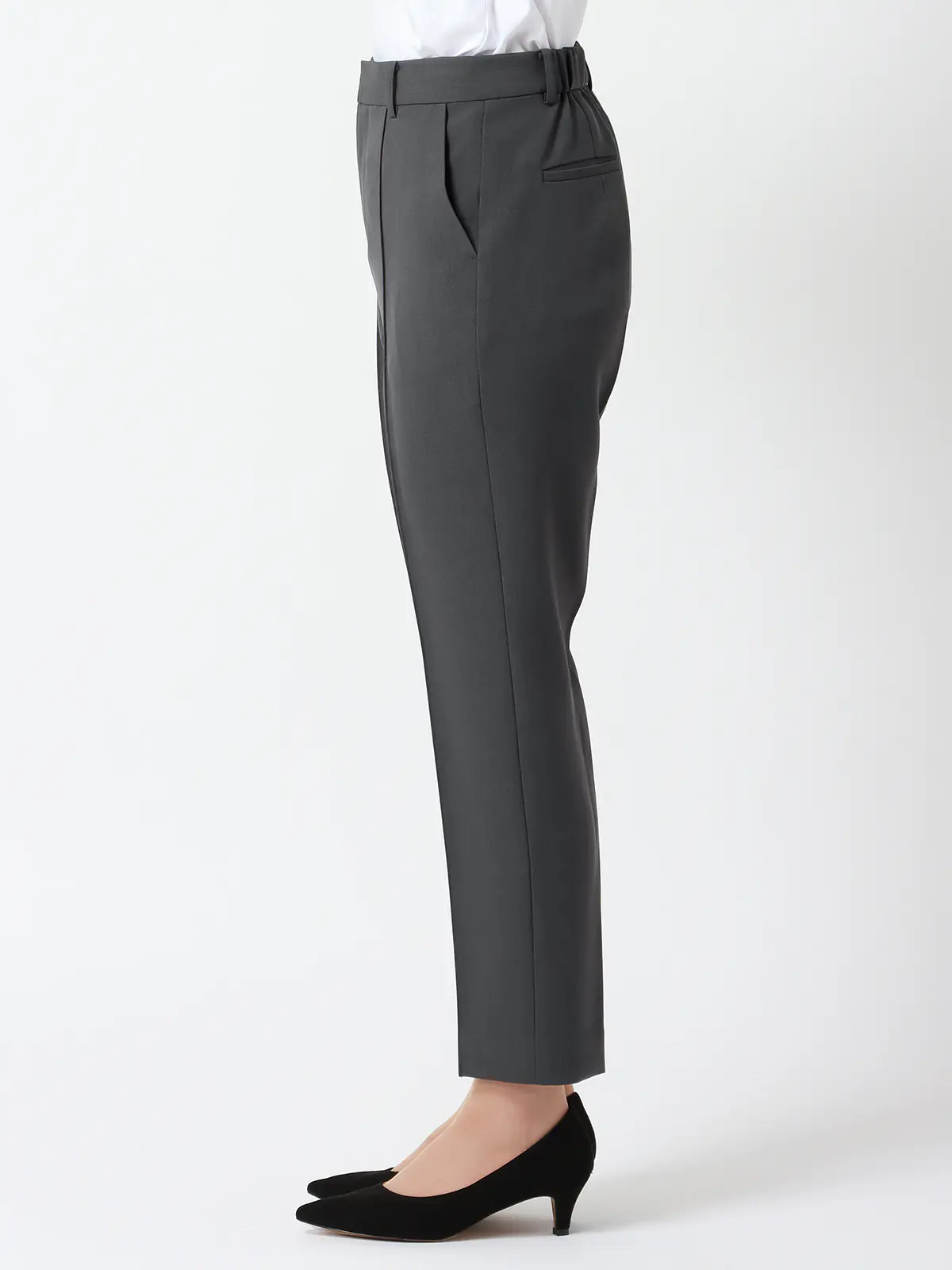 WEB限定／PERFORMANCE SUIT／ジャケット＆パンツ＆トップスセットアップ グレー 36(7号）