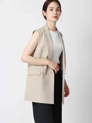 通年／ダブルブレストジレ