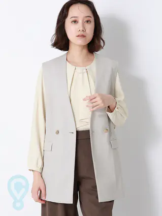 春夏／ダブルブレストジレ