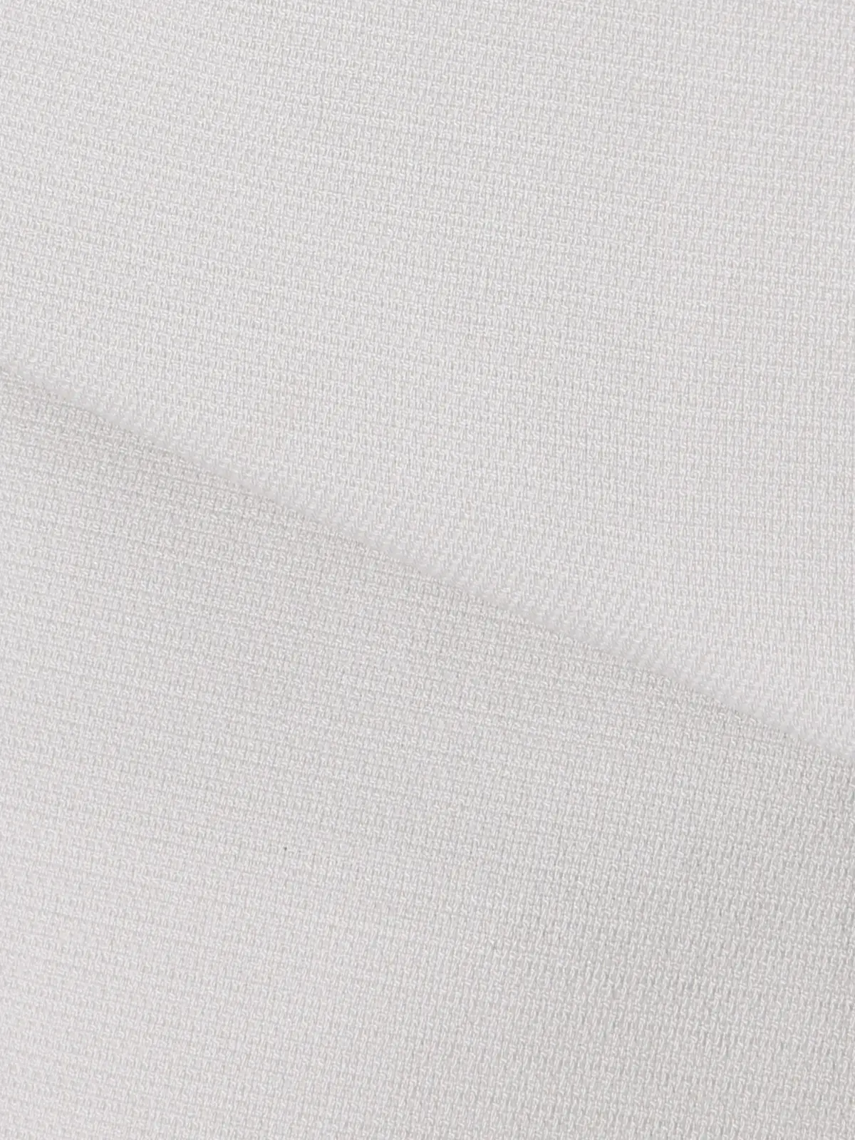 CHANTOWA／ダブルブレストジレ／Vカラー／ウォッシャブル／ドビーストレッチ／織柄 グレージュ 36(7号）