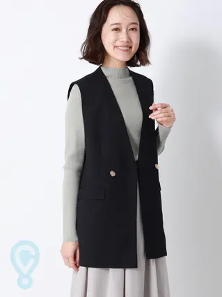 春夏／ダブルブレストジレ