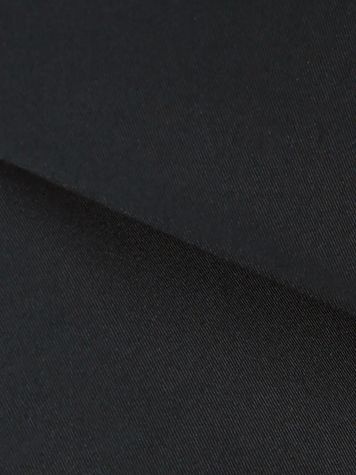 ショートトレンチコート／撥水／軽量／コットンポリエステル／無地／キルティングライナー付き ブラック S