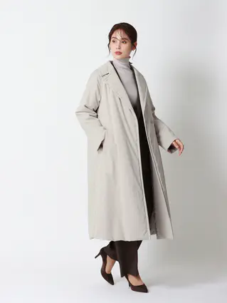 秋冬／中綿ロングコート