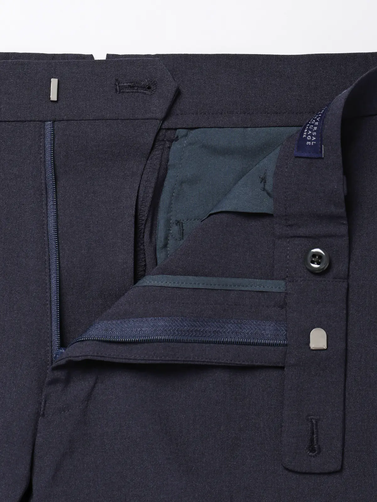 涼しい最高パンツ/テーパードパンツ/ウォッシャブル/NON IRON/無地/RS07/裾上げ済み ブルー 3S