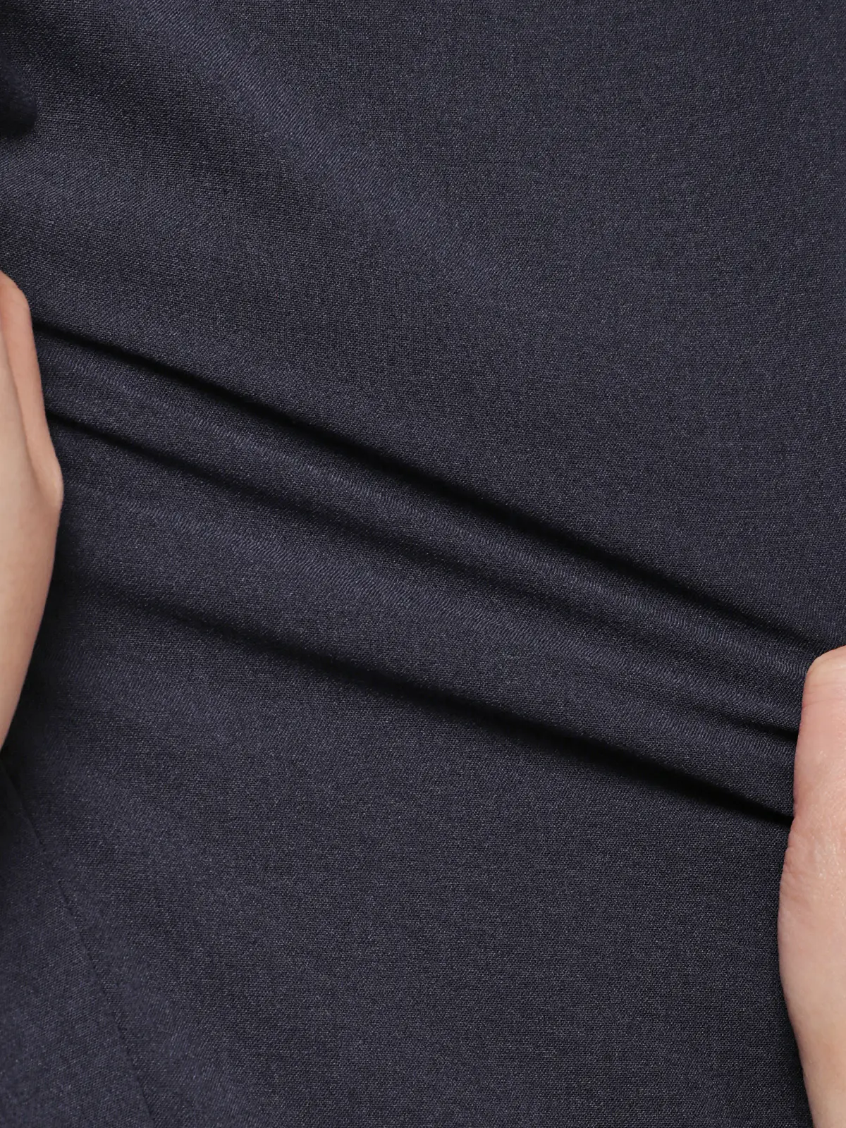 涼しい最高パンツ/テーパードパンツ/ウォッシャブル/NON IRON/無地/RS07/裾上げ済み ブルー 3S