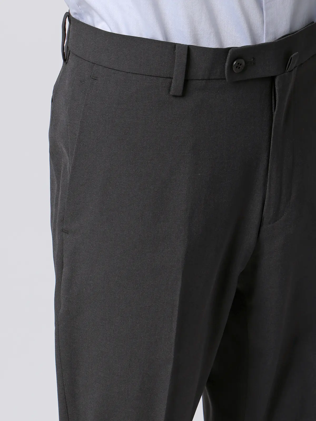 涼しい最高パンツ/テーパードパンツ/ウォッシャブル/NON IRON/無地/RS07/裾上げ済み グレー 3S