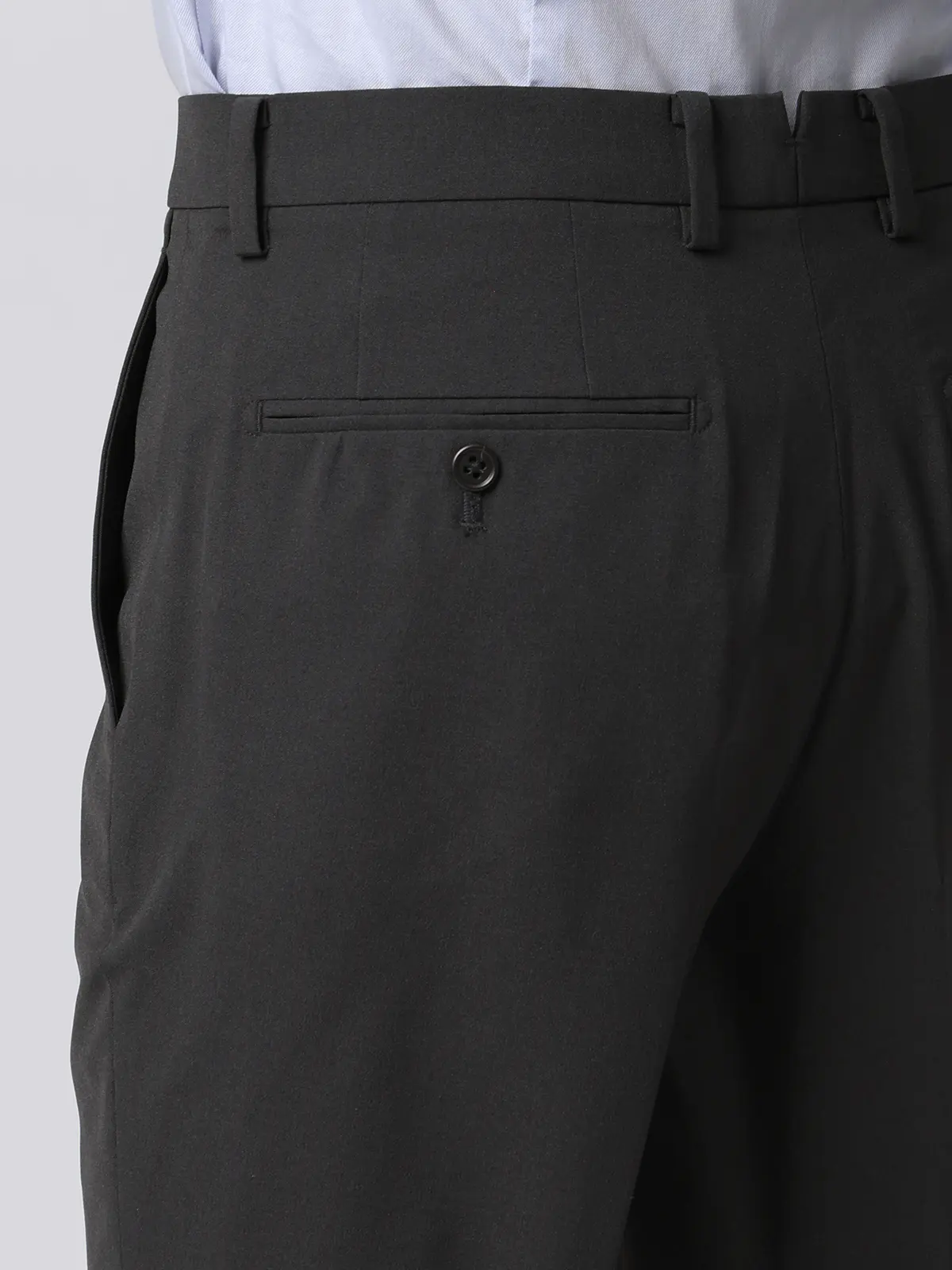 涼しい最高パンツ/テーパードパンツ/ウォッシャブル/NON IRON/無地/RS07/裾上げ済み グレー 3S