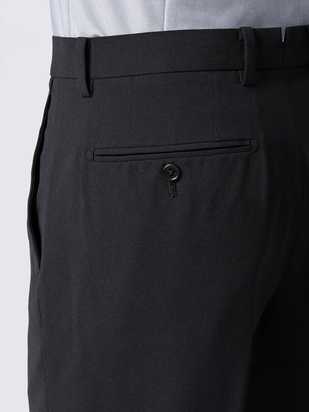 涼しい最高パンツ/テーパードパンツ/ウォッシャブル/NON IRON/無地/RS07/裾上げ済み ネイビー 3S