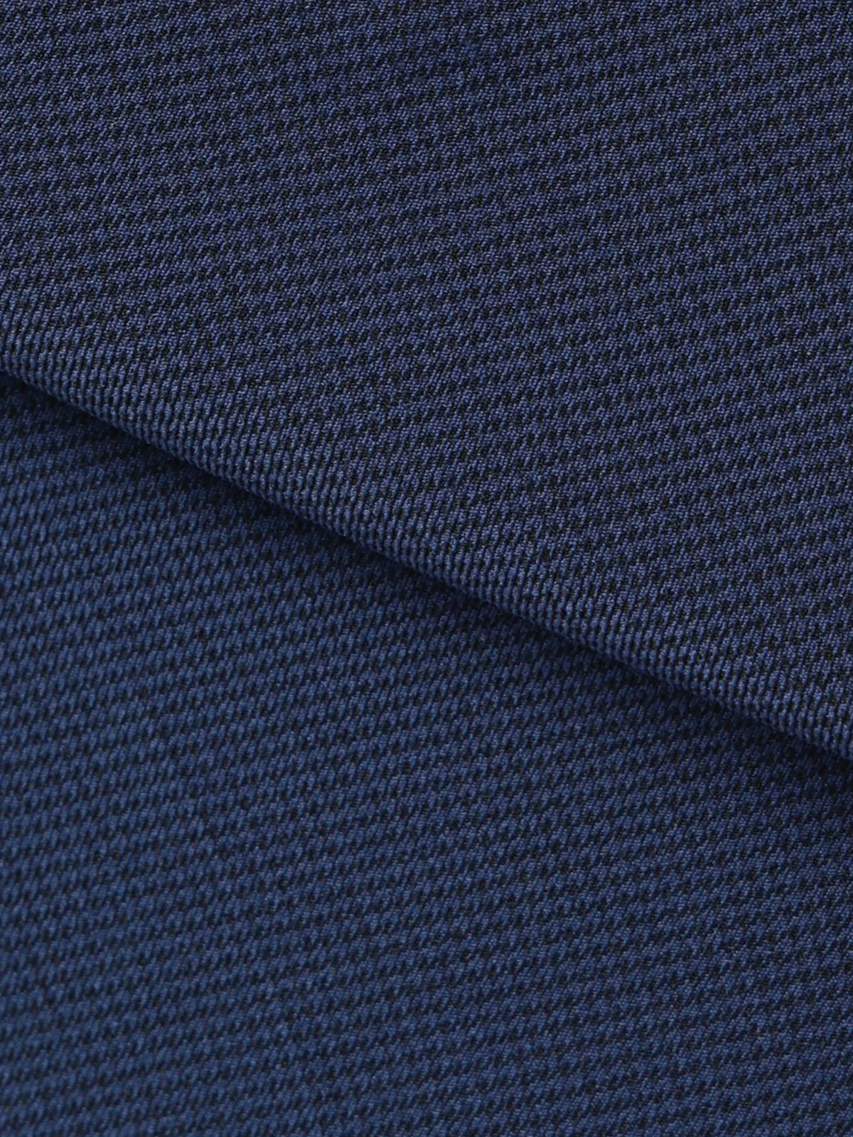 "超"伸びる涼しい最高パンツ/テーパードパンツ/ウォッシャブル/ハウンドトゥース/RS07 ネイビー 3S