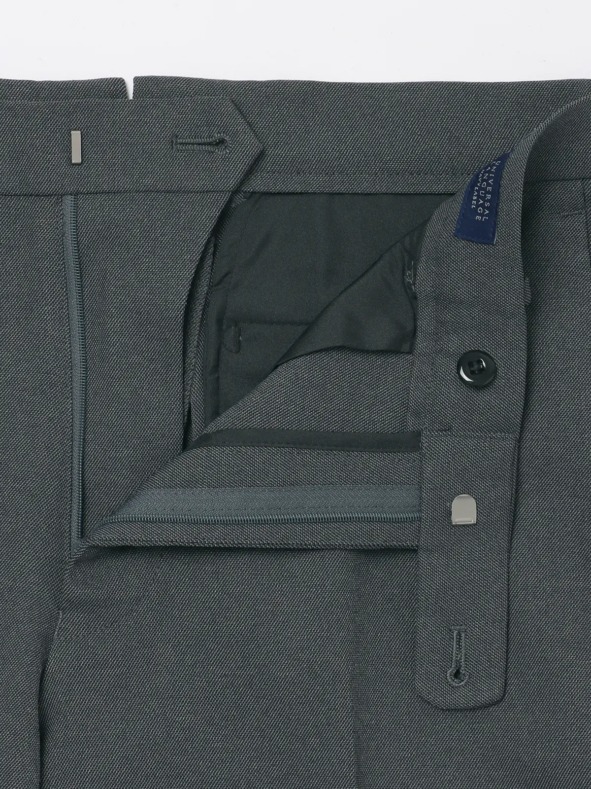 最高パンツ／テーパードパンツ／ウォッシャブル／NON IRON／ストレッチ／無地／RS07 グレー系 3S