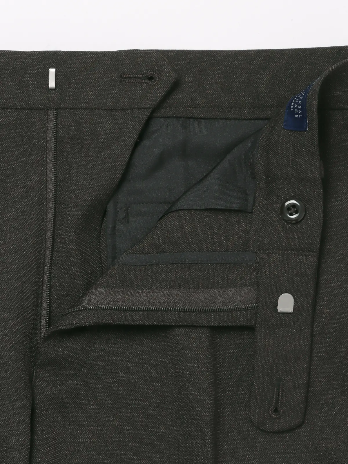 最高パンツ／テーパードパンツ／ウォッシャブル／NON IRON／ストレッチ／無地／RS07 ブラウン系 4L