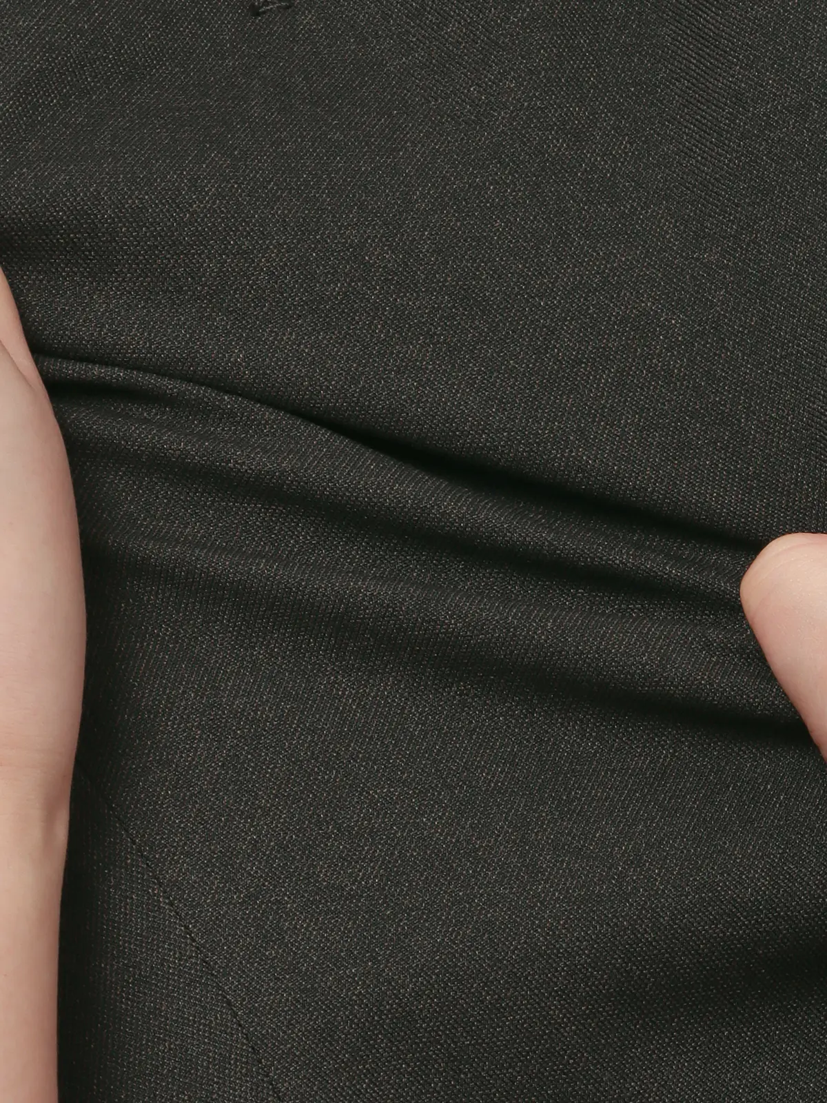 最高パンツ／テーパードパンツ／ウォッシャブル／NON IRON／ストレッチ／無地／RS07 ブラウン系 4L