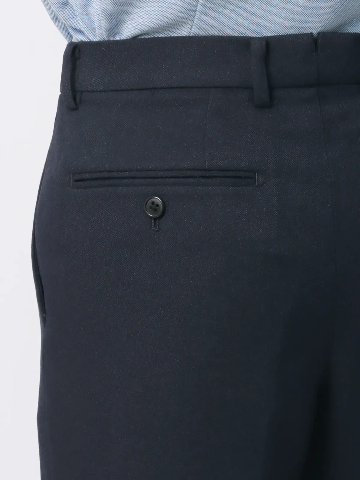 最高パンツ／テーパードパンツ／ウォッシャブル／NON IRON／ストレッチ／無地／RS07 ネイビー系 4L