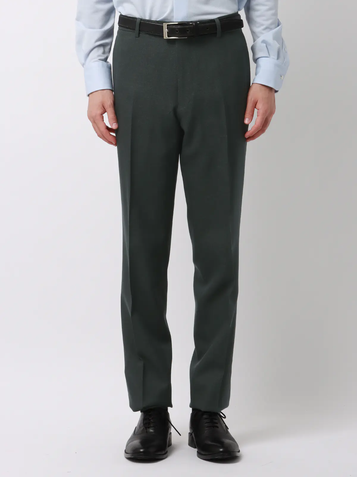 最高パンツ／テーパードパンツ／ウォッシャブル／NON IRON／ストレッチ／無地／RS07 グレー系 3S