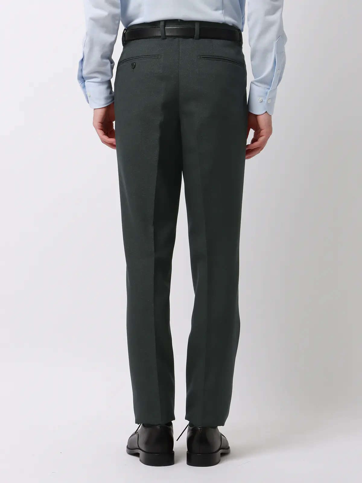 最高パンツ／テーパードパンツ／ウォッシャブル／NON IRON／ストレッチ／無地／RS07 グレー系 3S
