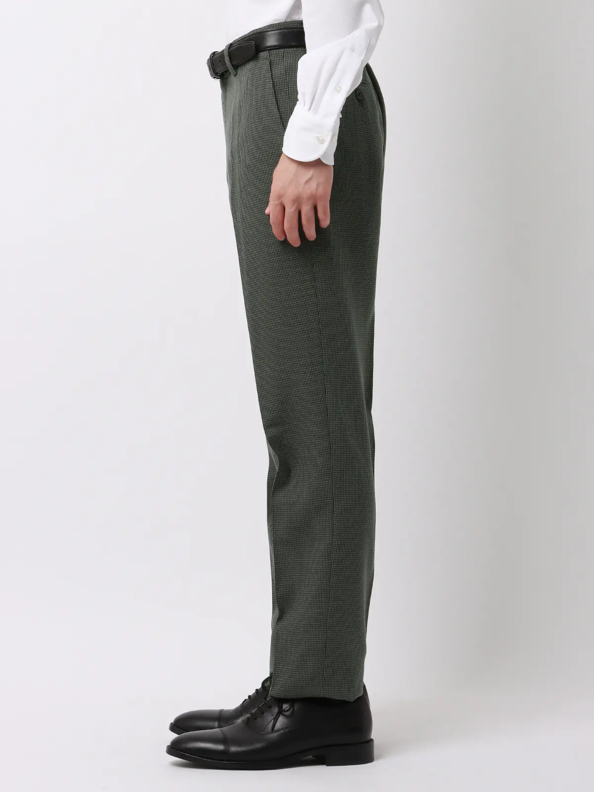 最高パンツ／テーパードパンツ／ウォッシャブル／NON IRON／ストレッチ／RS07 グレー系 3S