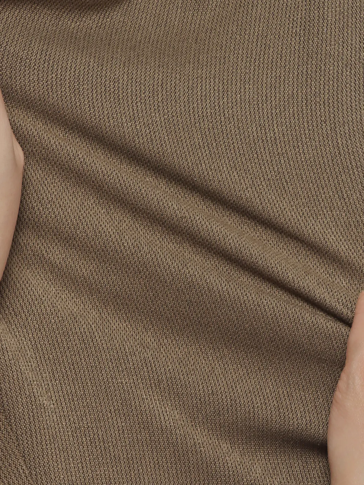 最高パンツ／テーパードパンツ／ウォッシャブル／NONIRON／ストレッチ／ポリエステル／RS07 ベージュ系 3S
