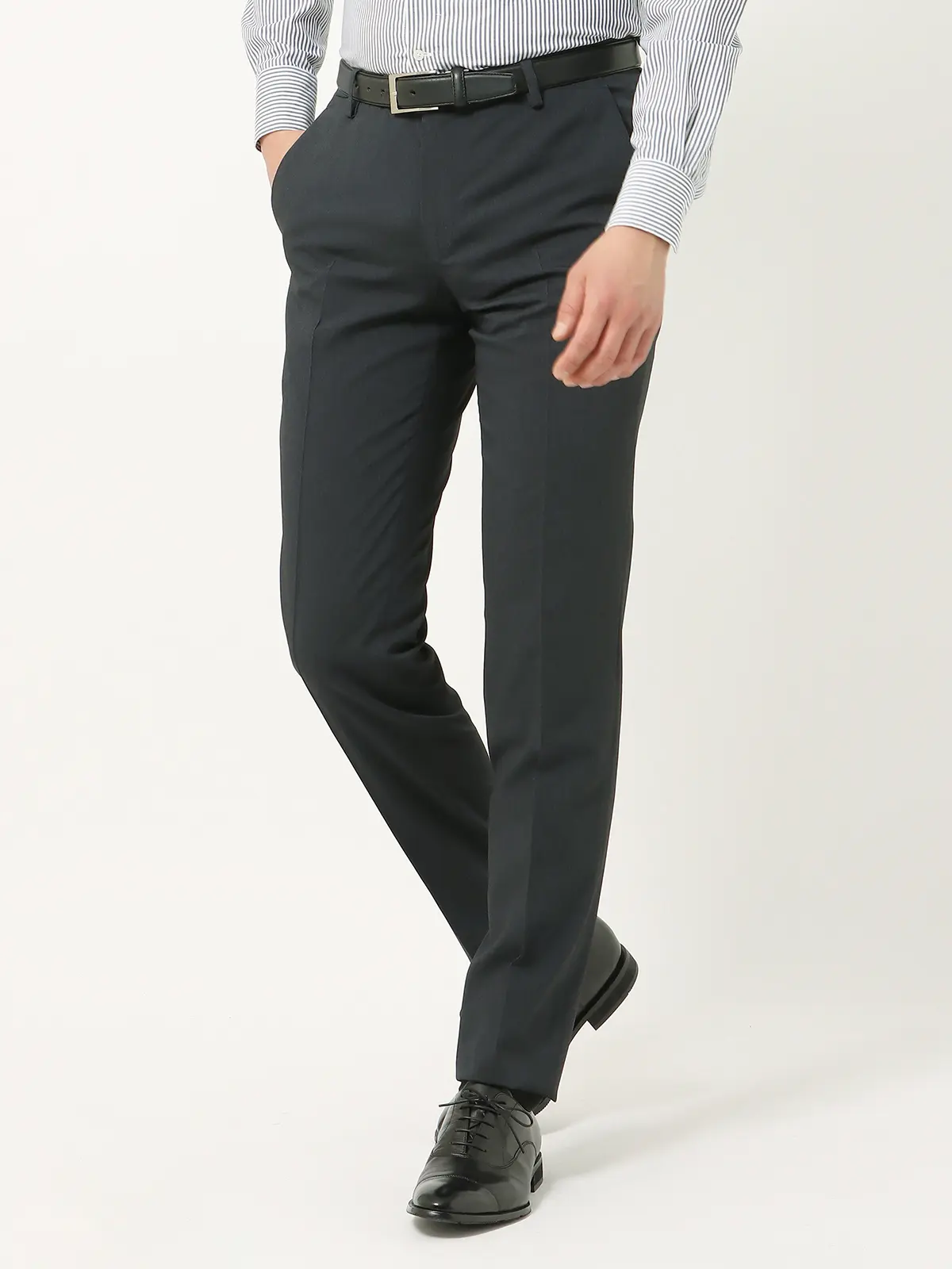 【訳アリ商品】最高パンツ／テーパードパンツ／ウォッシャブル／NON IRON／ストレッチ／RS05 チャコール S