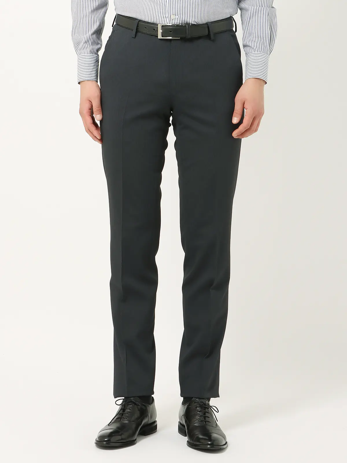 【訳アリ商品】最高パンツ／テーパードパンツ／ウォッシャブル／NON IRON／ストレッチ／RS05 チャコール S