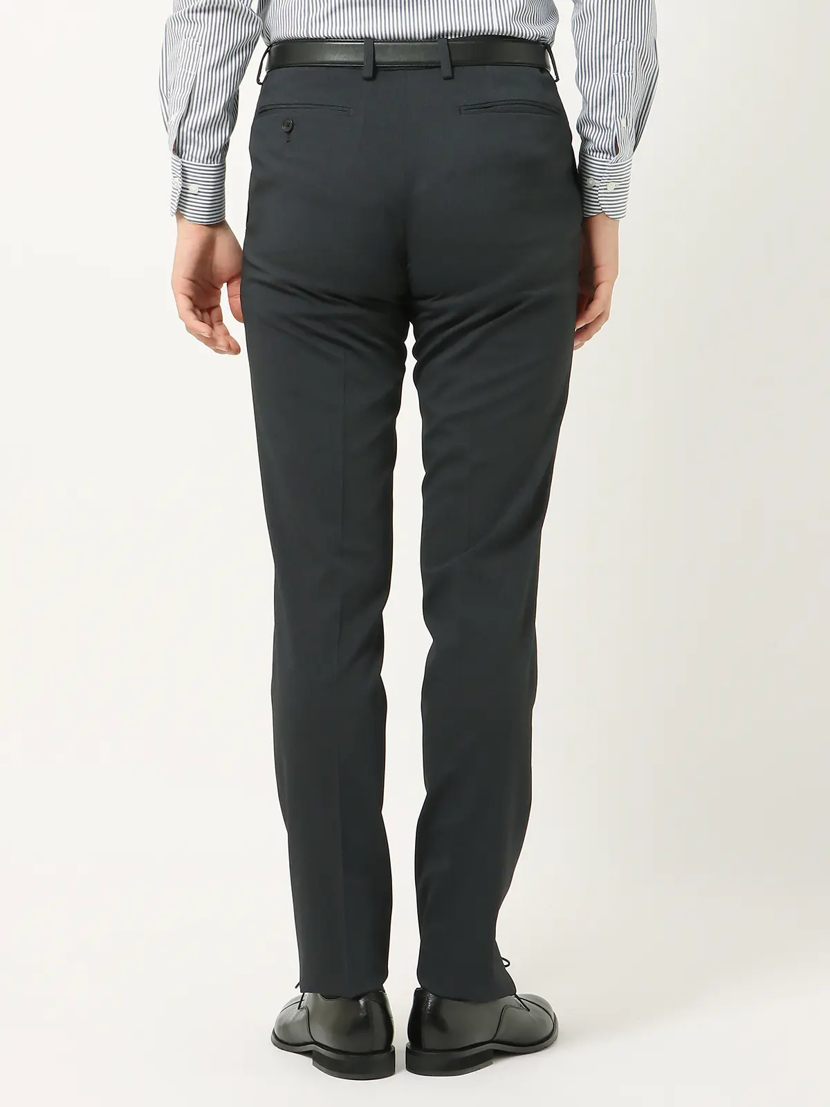 【訳アリ商品】最高パンツ／テーパードパンツ／ウォッシャブル／NON IRON／ストレッチ／RS05 チャコール S