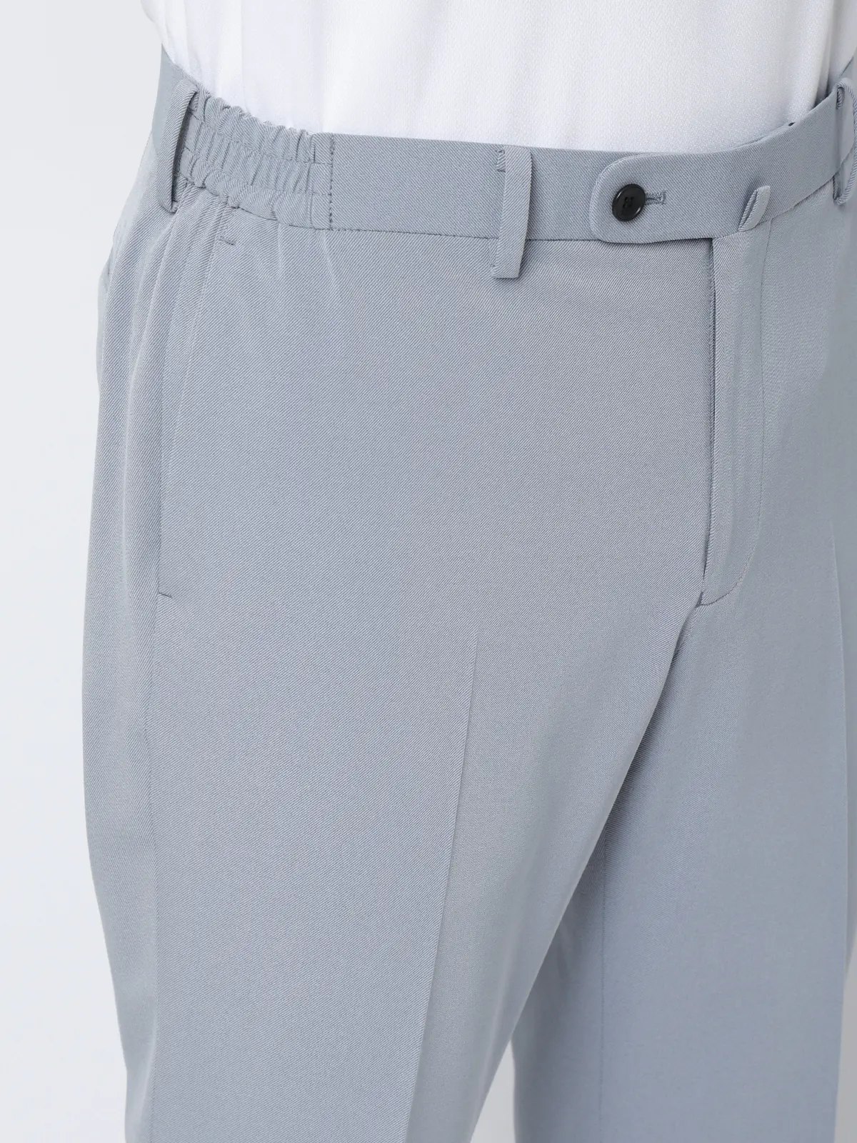 SMACTIVE COOL/テーパードパンツ/ウォッシャブル/ストレッチ/接触冷感/SL02 ブルー 5L