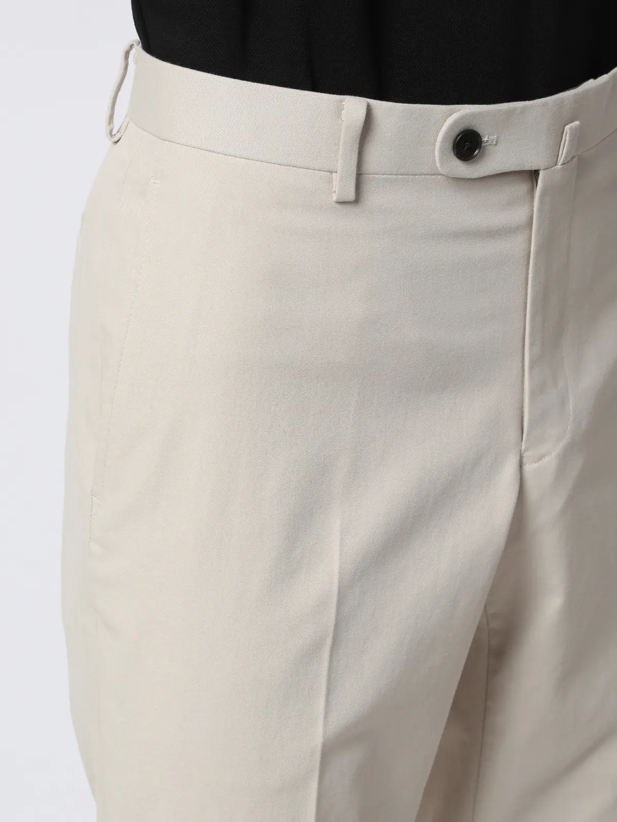 テーパードパンツ／ウォッシャブル／ストレッチ／COOL MAX／無地／IN05 ベージュ SS