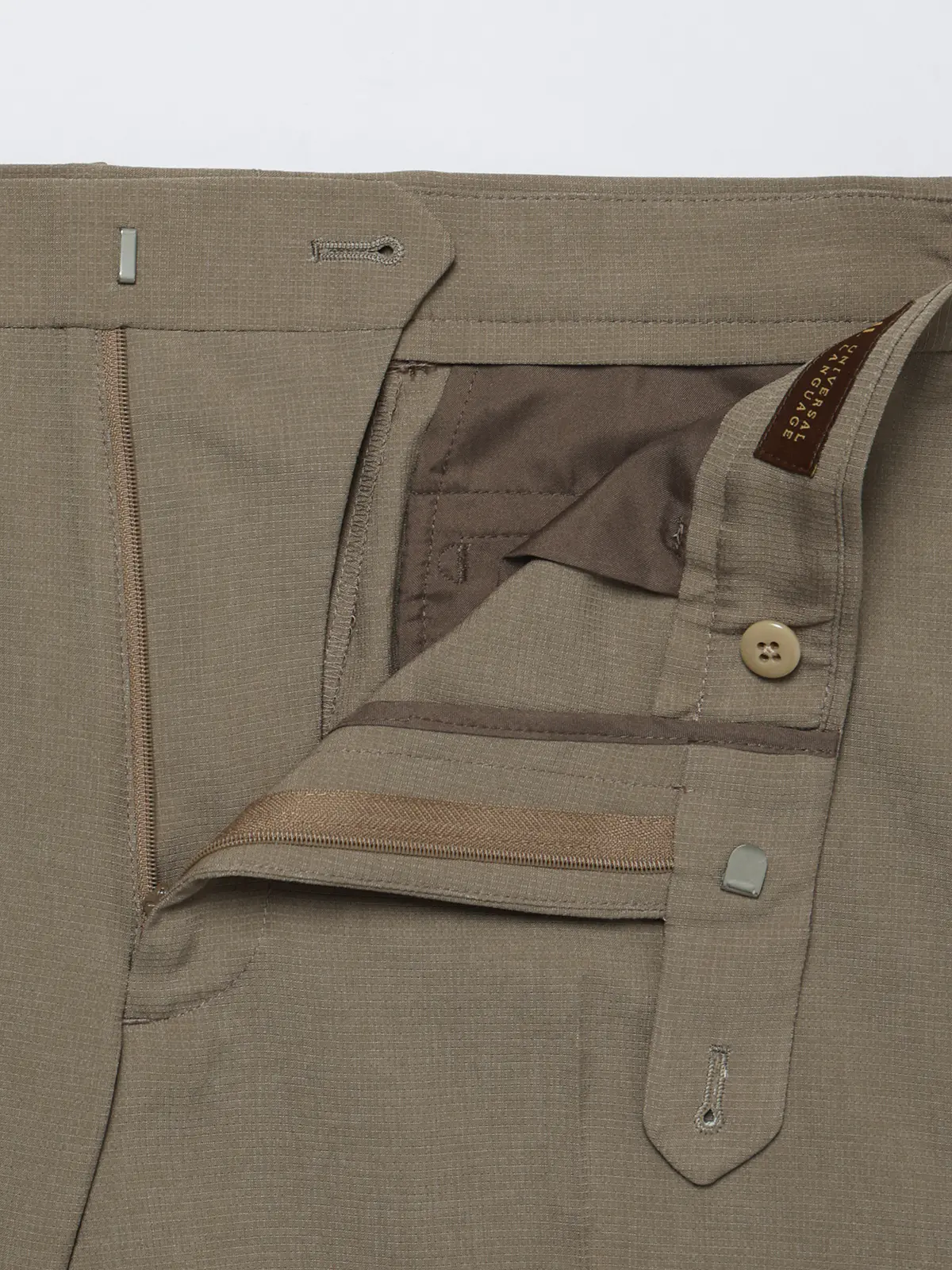 テーパードパンツ／ウォッシャブル／ストレッチ／WOLSTAR×Dot Air／無地／TM02-S ベージュ S